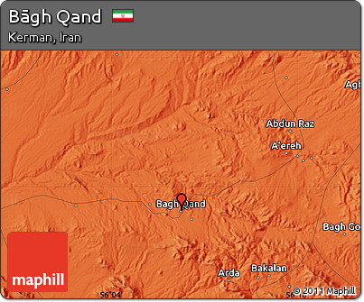 Political Map of Bāgh Qand