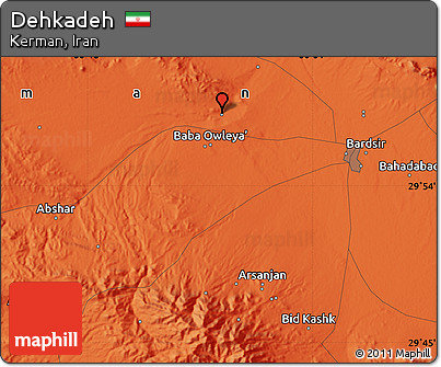 Political Map of Dehkadeh