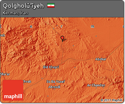 Political Map of Qolgholū'īyeh