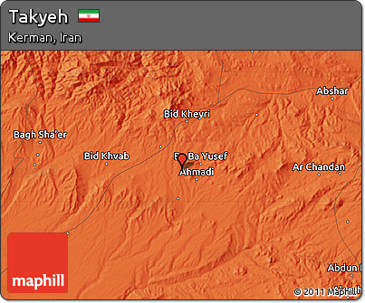 Political Map of Takyeh