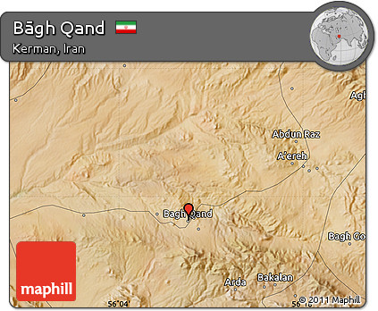 Satellite Map of Bāgh Qand
