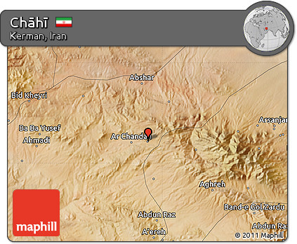Satellite Map of Chāhī