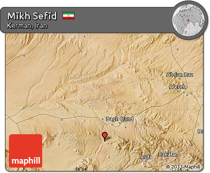 Satellite Map of Mīkh Sefīd