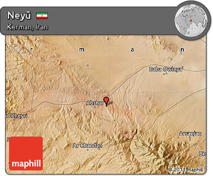Satellite Map of Neyū