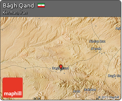 Satellite Map of Bāgh Qand