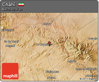 Satellite Map of Chāhī