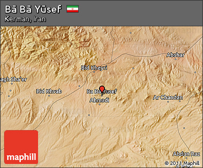 Satellite Map of Bā Bā Yūsef