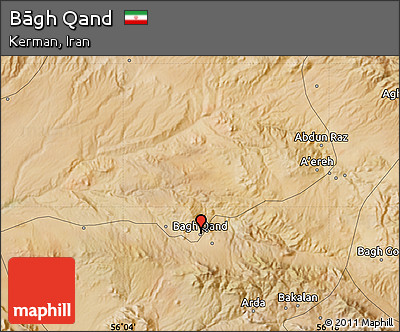 Satellite Map of Bāgh Qand