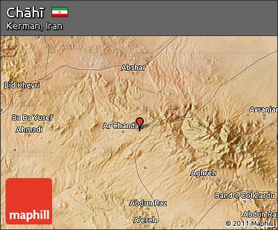 Satellite Map of Chāhī
