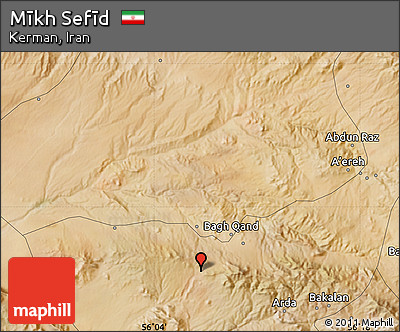 Satellite Map of Mīkh Sefīd
