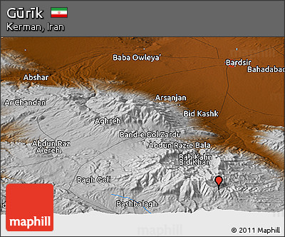 Physical Panoramic Map of Gūrīk