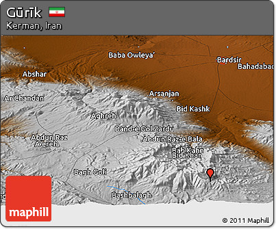 Physical Panoramic Map of Gūrīk