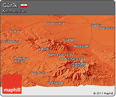 Political Panoramic Map of Gūrīk