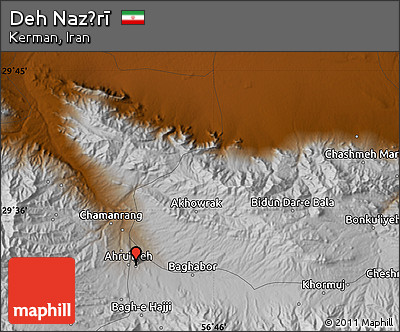 Physical Map of Deh Naz̄rī