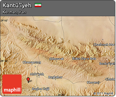 Satellite Map of Kantū'īyeh
