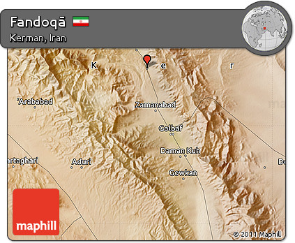 Satellite Map of Fandoqā