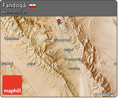 Satellite Map of Fandoqā