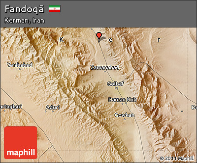Satellite Map of Fandoqā