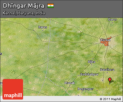 Satellite 3D Map of Dhīngar Mājra