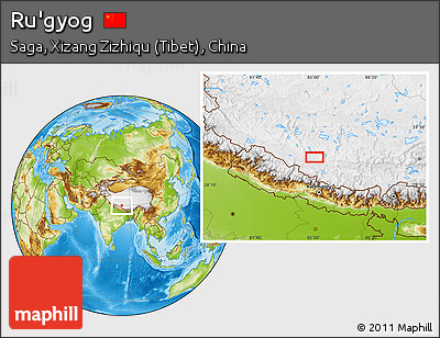 Physical Location Map of Ru'gyog