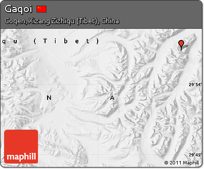 Physical Map of Gaqoi