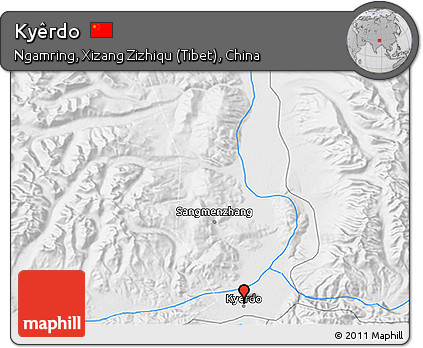 Physical 3D Map of Kyêrdo