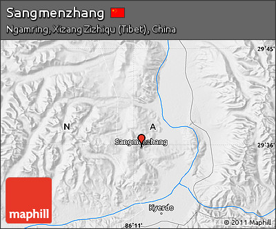 Physical Map of Sangmenzhang
