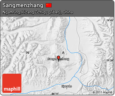 Physical Map of Sangmenzhang
