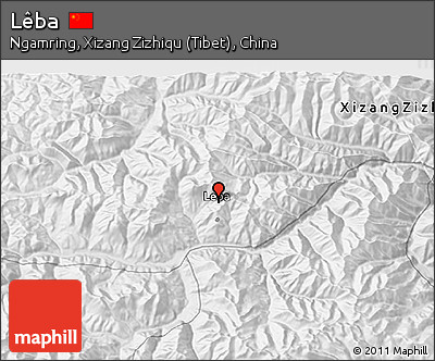 Physical 3D Map of Lêba