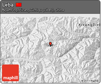 Physical 3D Map of Lêba