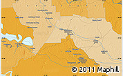 Political Map of the area around 29° 44' 59" N, 90° 52' 30" W
