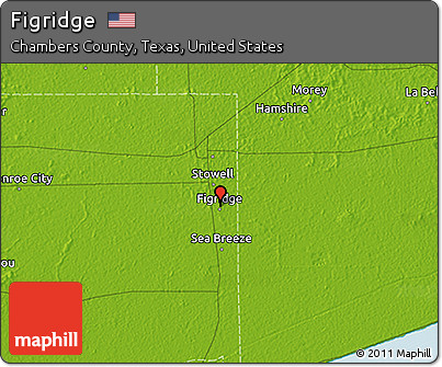 Physical 3D Map of Figridge
