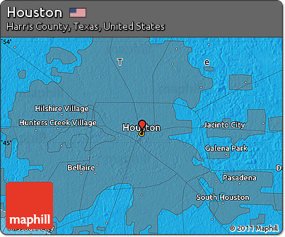 Political Map of Houston