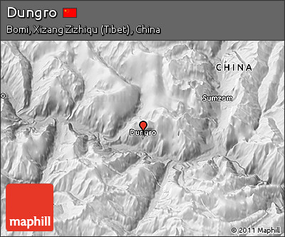 Physical 3D Map of Dungro