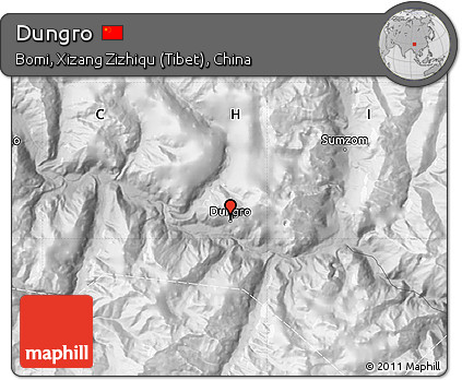 Physical Map of Dungro