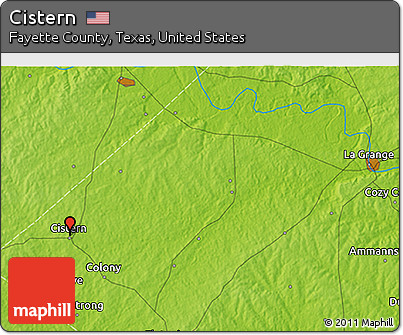 Physical 3D Map of Cistern