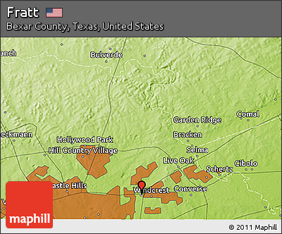 Physical 3D Map of Fratt