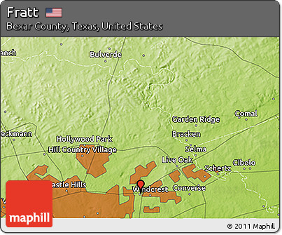 Physical 3D Map of Fratt