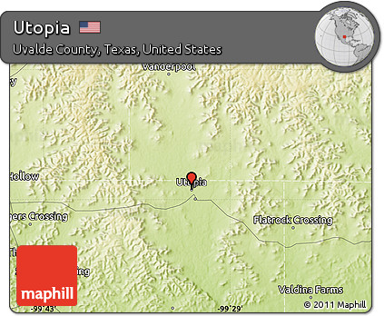 Physical Map of Utopia