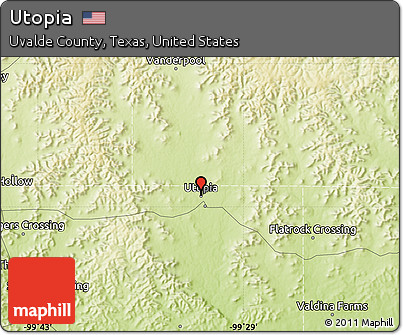 Physical Map of Utopia