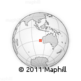 Outline Map of the Area around 29° 25' 43" S, 108° 52' 30" E, rectangular outline