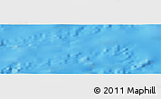 Shaded Relief Panoramic Map of the area around 29° 25' 43" S, 110° 25' 30" W