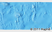 Shaded Relief 3D Map of the area around 29° 25' 43" S, 111° 16' 30" W