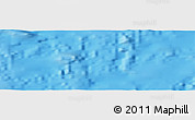 Shaded Relief Panoramic Map of the area around 29° 25' 43" S, 111° 16' 30" W