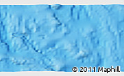 Shaded Relief 3D Map of the area around 29° 25' 43" S, 112° 7' 30" W