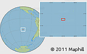 Savanna Style Location Map of the area around 29° 25' 43" S, 112° 7' 30" W