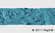Satellite Panoramic Map of the area around 29° 25' 43" S, 112° 7' 30" W