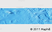 Physical Panoramic Map of the area around 29° 25' 43" S, 112° 58' 29" W