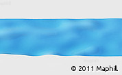 Shaded Relief Panoramic Map of the area around 29° 25' 43" S, 117° 13' 29" W