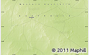 Physical Map of the area around 29° 25' 43" S, 121° 37' 30" E